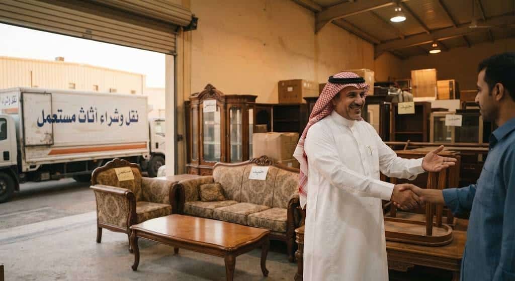يشتري الأثاث المستعمل بالرياض